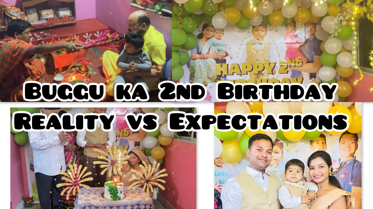 Celebrating Buggu’s 2nd birthday#vlog #birthday #celebration #memories #toddler #babyboy #party #fun