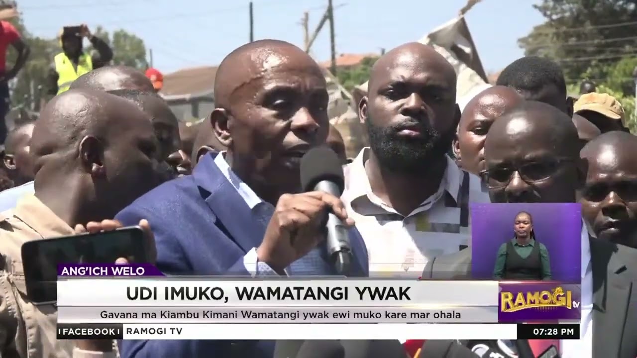 Wamatangi ywago odayo ka Kenya Railways oramo dhi nyime gi muko ute manie lopgi