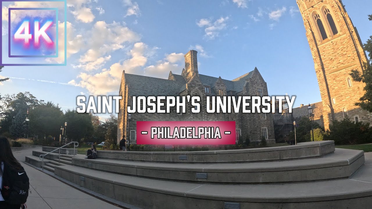 Is This The Prettiest Campus Ever? SAINT JOSEPH'S UNIVERSITY Campus Tour 4K
