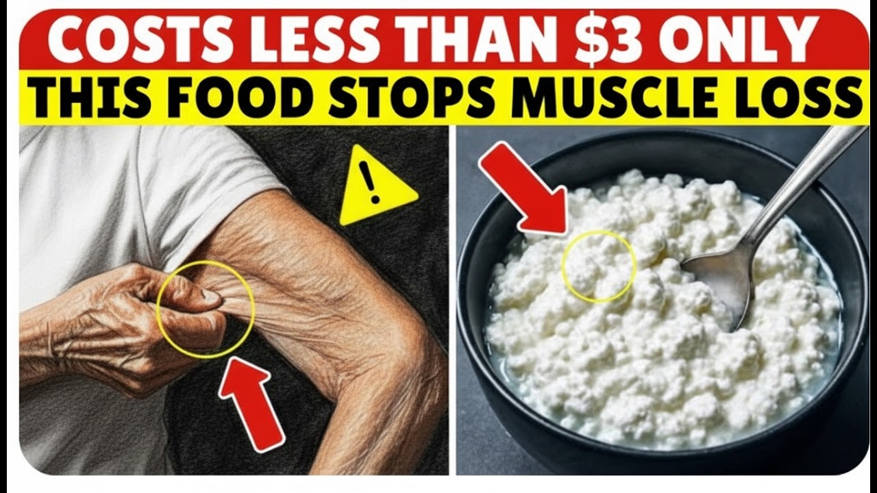 Over 60? 7 Affordable High-Protein Foods to Help Fight Muscle Loss & Stay Strong |Senior Health Tips