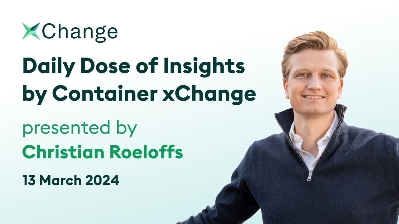 Daily Dose of Insights: Decoding Trader Sentiment in the Container Trading Market