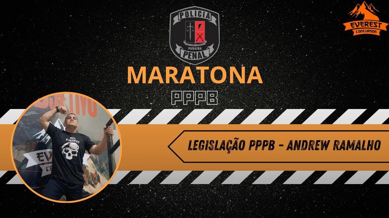 LIVE AO VIVO: POLICIA PENAL DA PARAÍBA: LEGISLAÇÃO | Prof.  Andrew Ramalho|