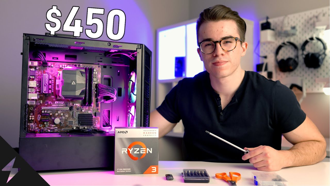 Your Next $450 Budget Gaming PC! + Build Tutorial