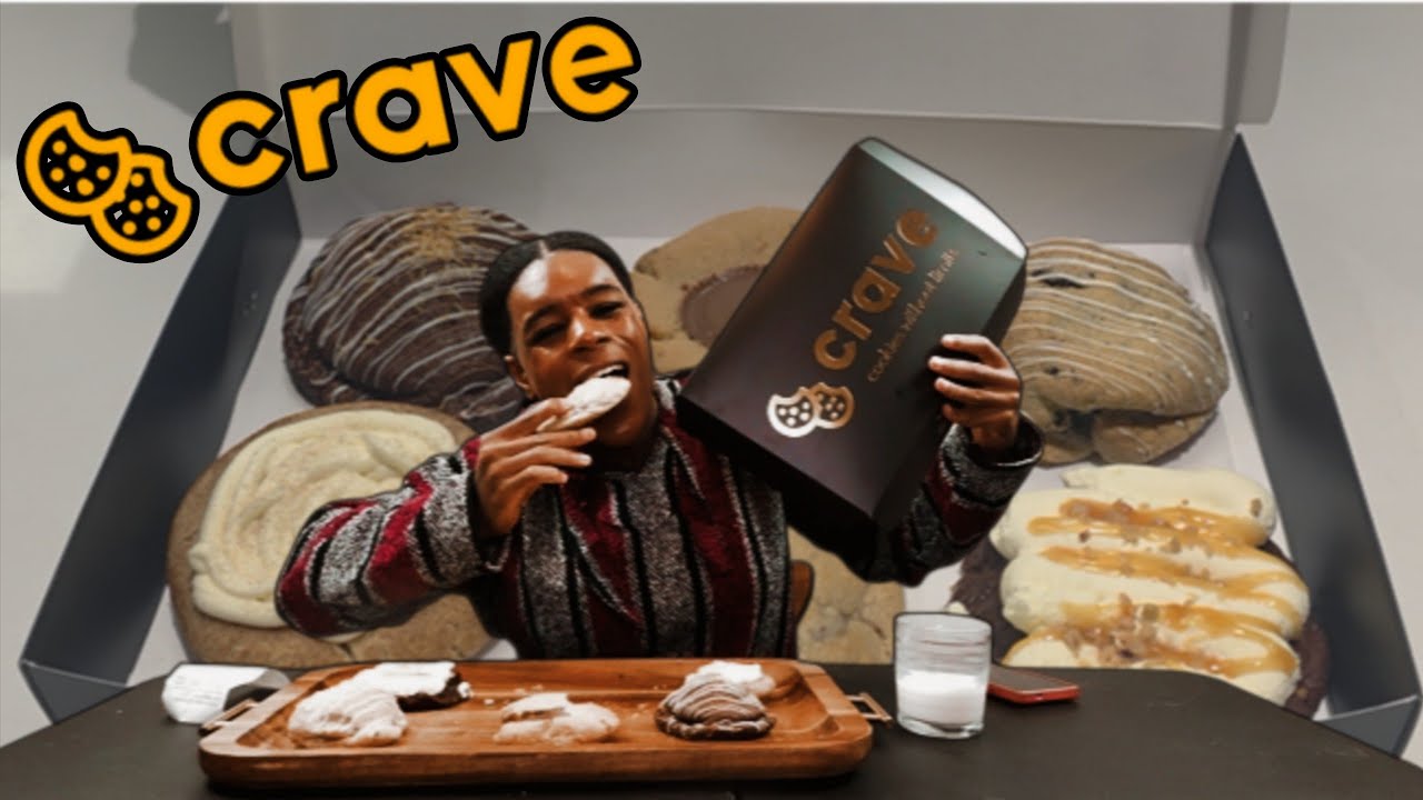 Trying Crave Cookies In Las Vegas | Taste Review | FRENCHIE'S WORLD