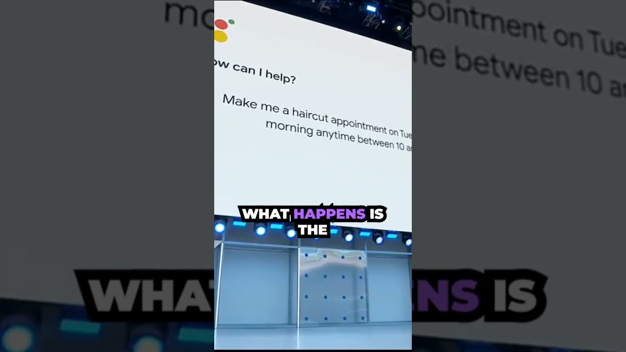 Google assistant making phone calls | Google i/o #shorts #viral