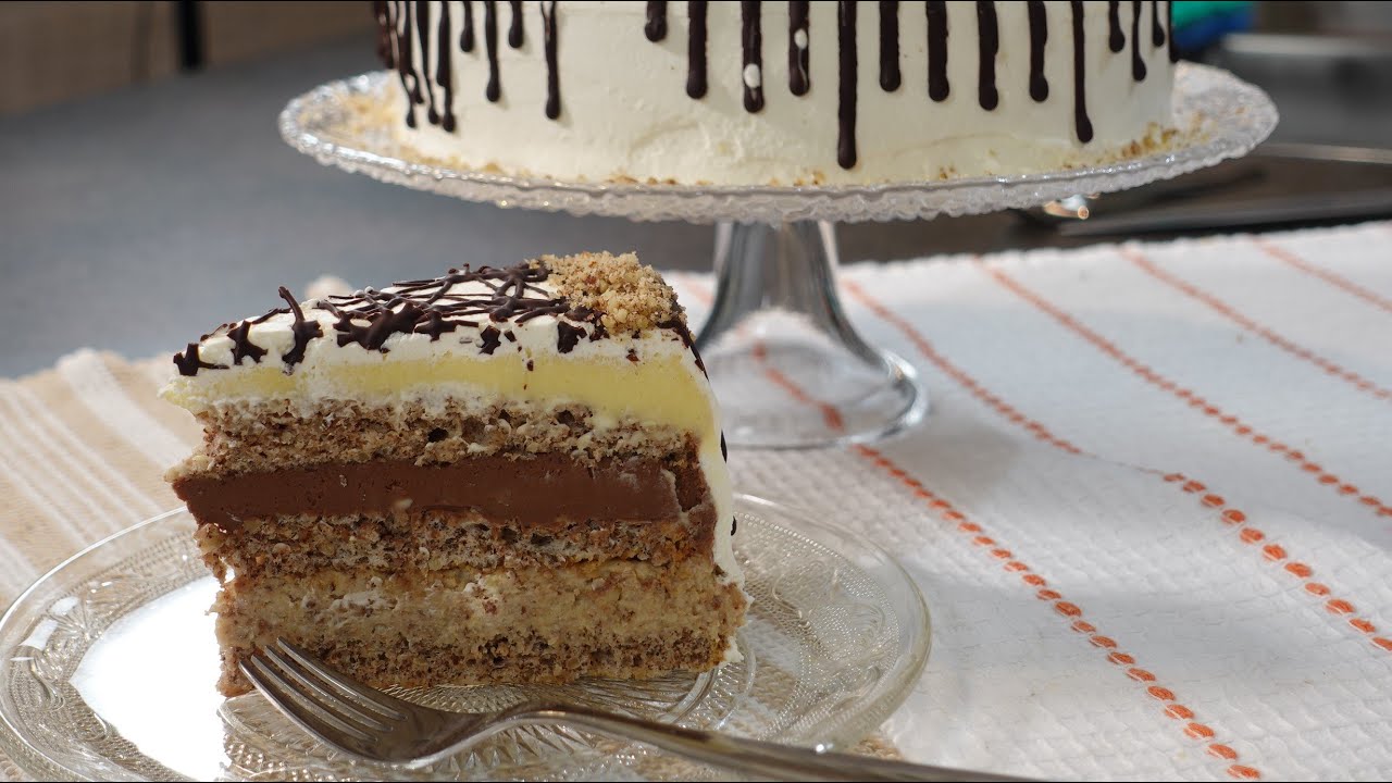 Zaboravljena i malo zapostavljena starinska torta iz moje sveske - Tako lagana i kremasta