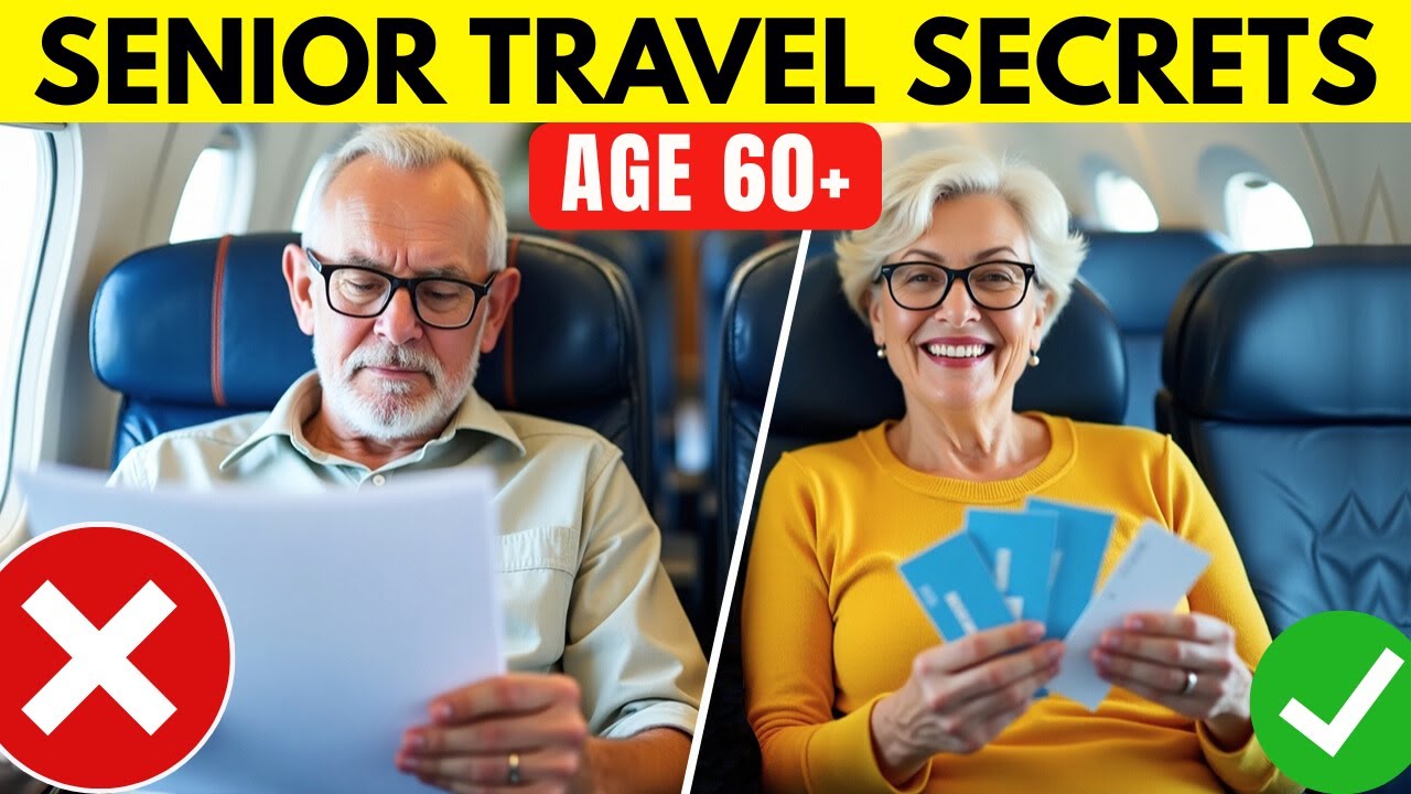 8 Senior Travel Secrets Airlines Are Actually Keeping Quiet About! | Travel The Globe