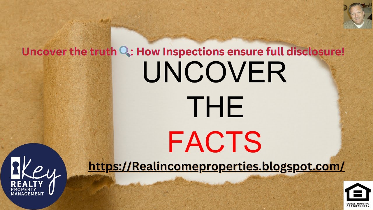 Uncover the truth 🔍: How Inspections ensure full disclosure! #propertyinvestment #realestateadvice