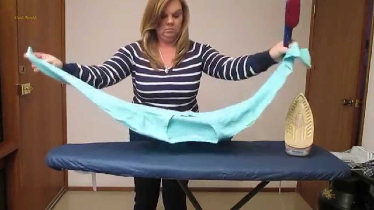 ASMR  **BRUSHING IRONING FOLDING**