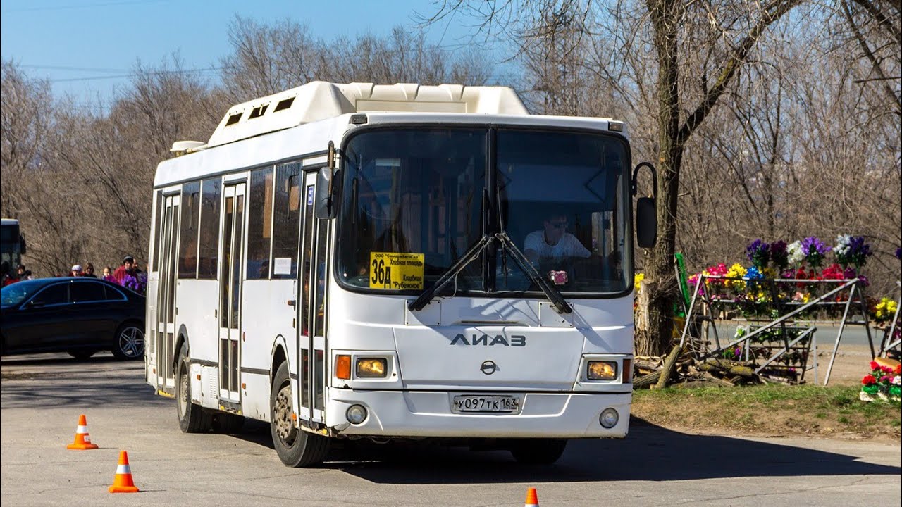 Ужасный звук двигателя ЛиАЗ 5293.70 по 171 маршруту У097ТК (27.07.2024) Самара