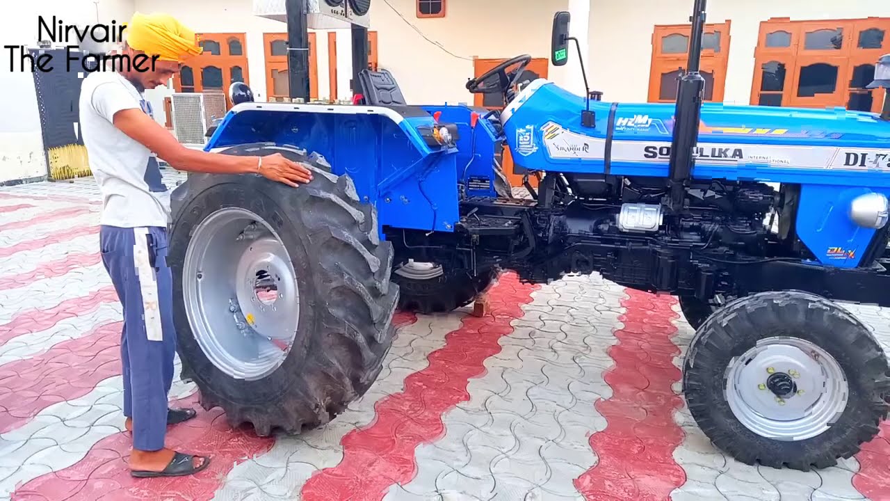 Tractor de tyre khulle ( ਚੌੜੇ ) kive kariye bina kharach to