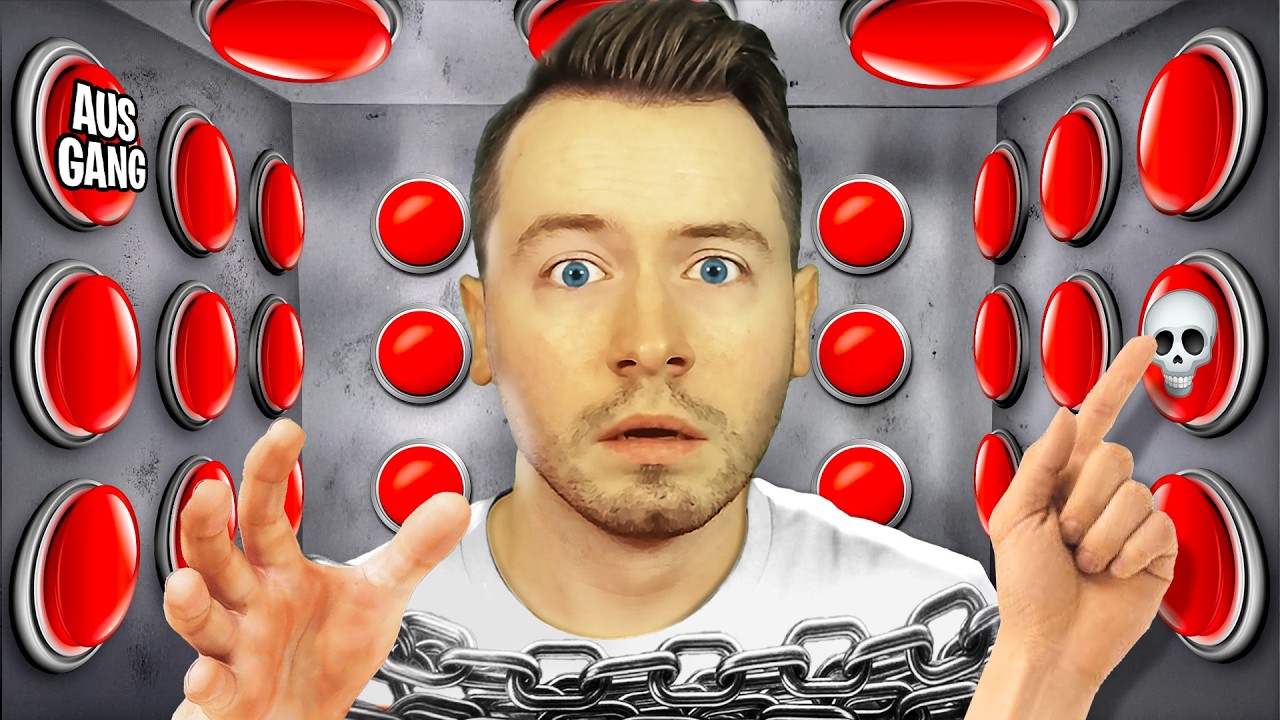 100 KNÖPFE aber NUR 1 lässt mich ENTKOMMEN… (HILFE)