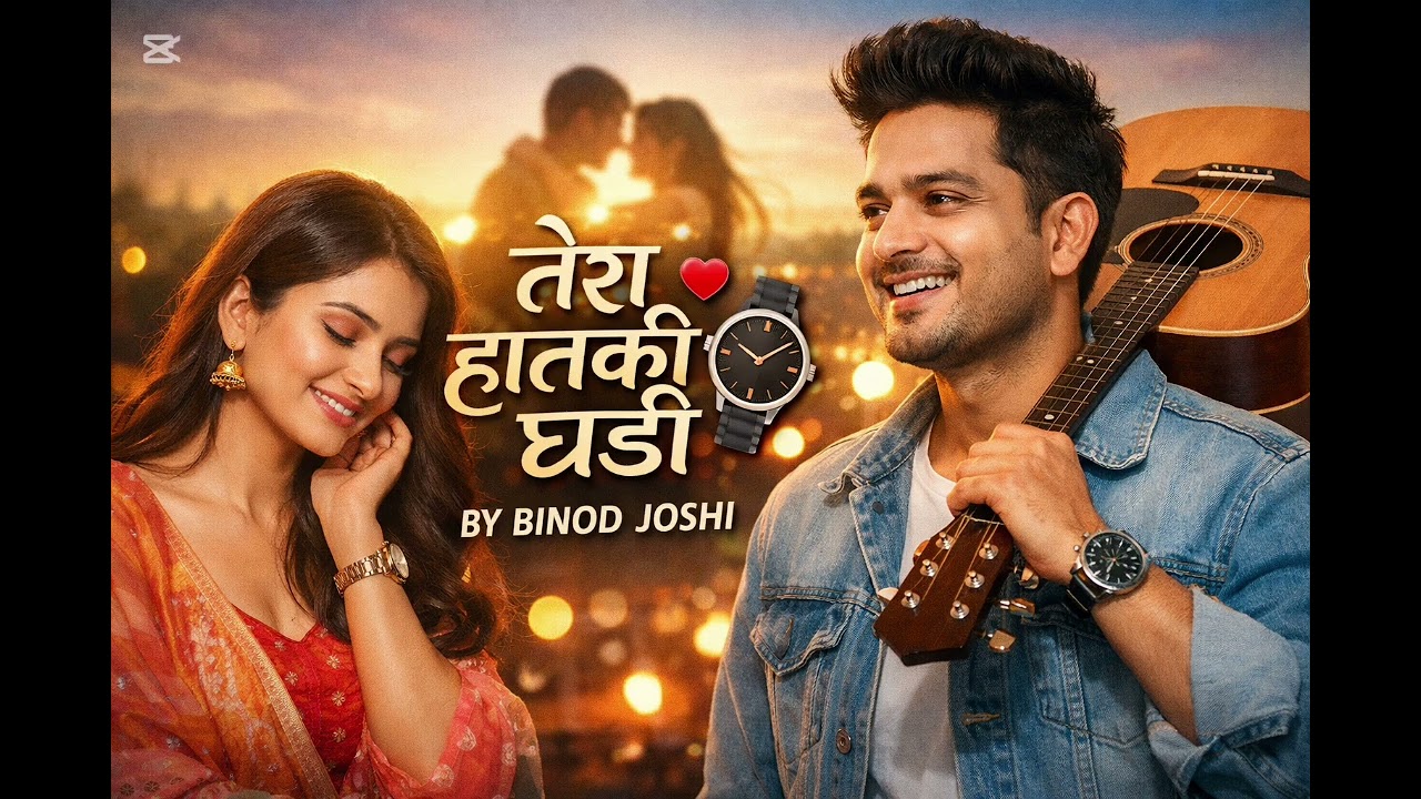 TERA HAAT KI GHADI // तेरा हातकी घडी // NEW DEUDA SONG// BINOD JOSHI