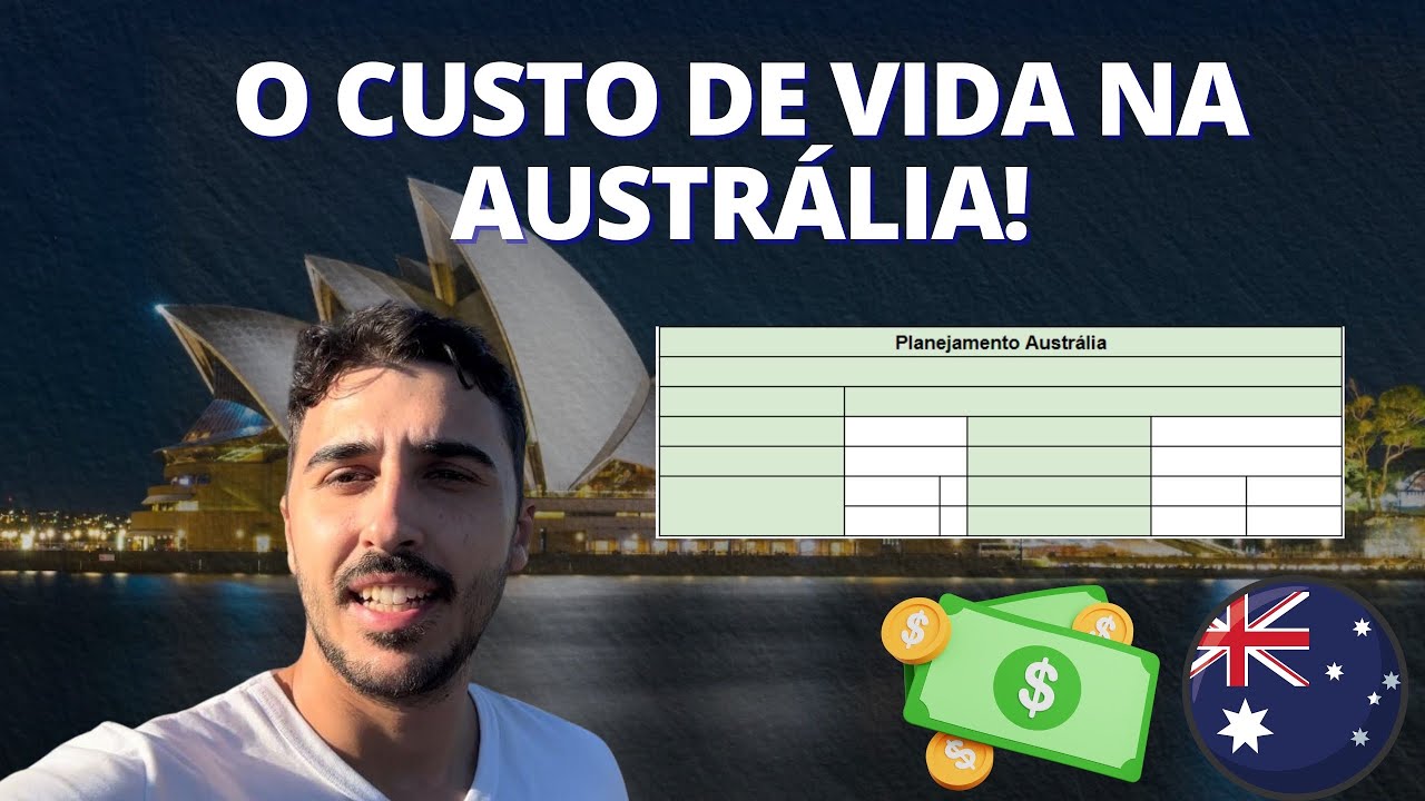 CUSTO DE VIDA NA AUSTRÁLIA - Dá pra juntar grana? Aula completa