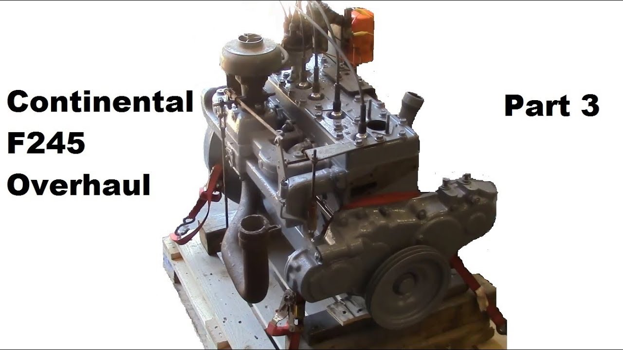 Continental F245 Flathead Engine Overhaul - Part 3 (ignition timing, first start)