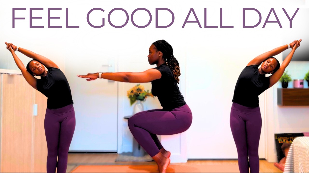 5 Min Standing Yoga to Feel Good ALL DAY (No Floor)