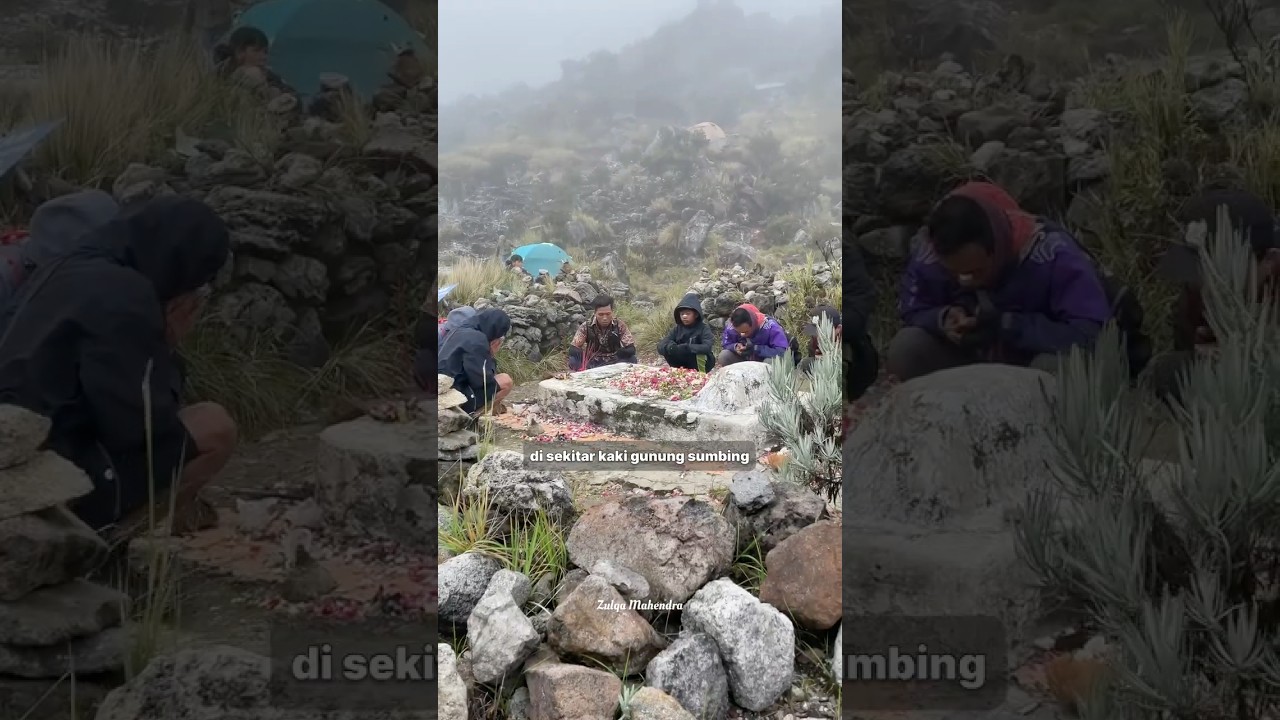 RAMAINYA GUNUNG SUMBING SAAT 21 RAMADAN (selikuran) #pendaki #mendaki #pendakigunung