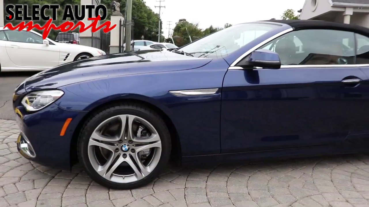 2017 BMW 650i xDrive Convertible, Mediterranean Blue Metallic, Select Auto Imports in Alex VA #20262