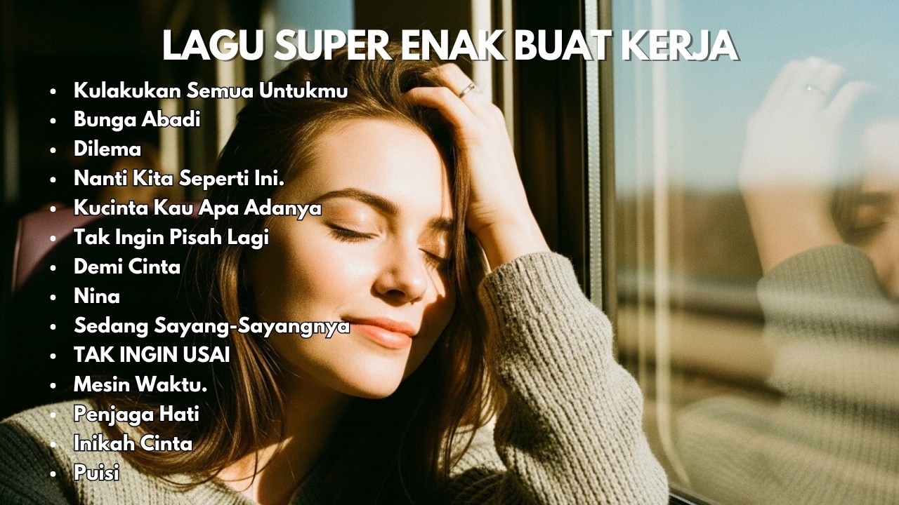 Playlist Akustik Vokal Wanita: Fokus Kerja & Belajar (Musik Tenang Produktif)