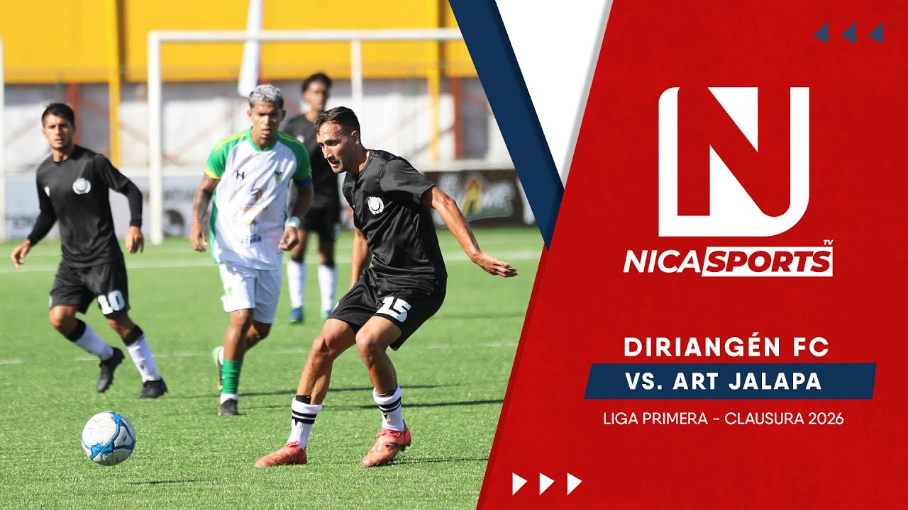 📡 EN VIVO - Liga Primera ⚽ Diriangén FC 🆚 Art Jalapa | Torneo Clausura 2026 - Jornada 2