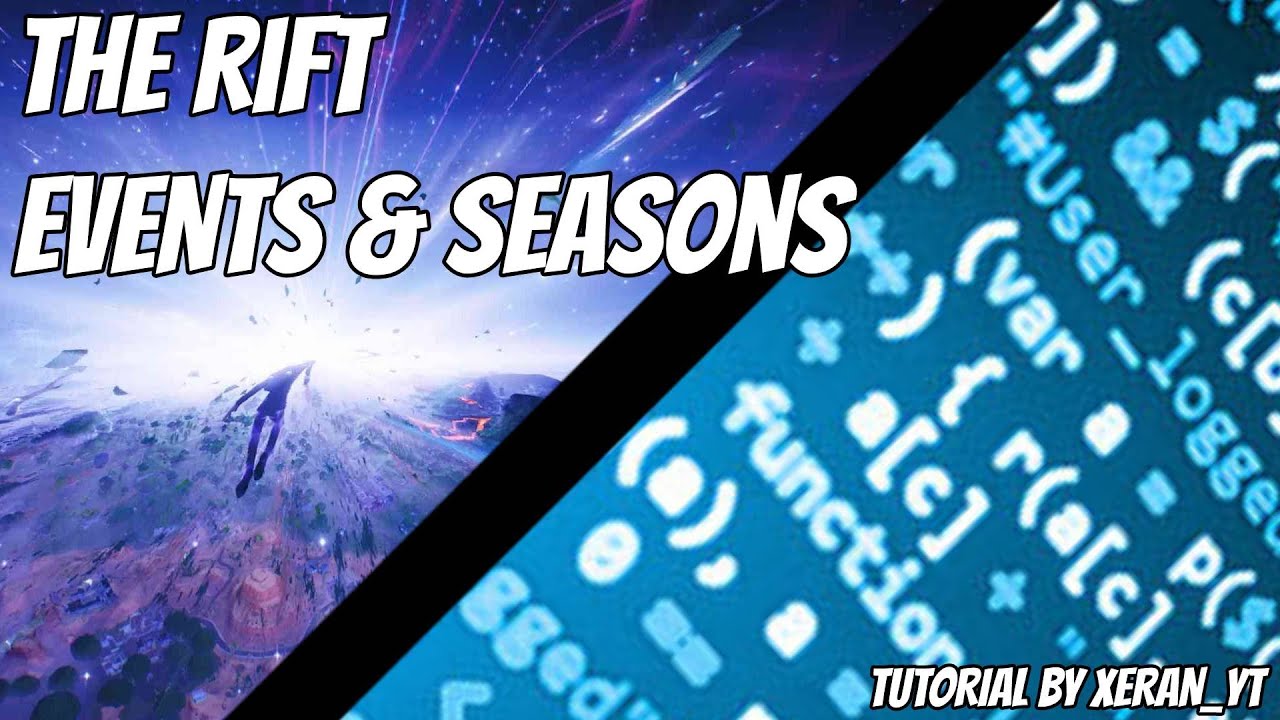 TUTORIAL: HOW TO CHANGE SEASONS & REPLAY EVENTS IN The Rift FN Server (The Rift NEWS)