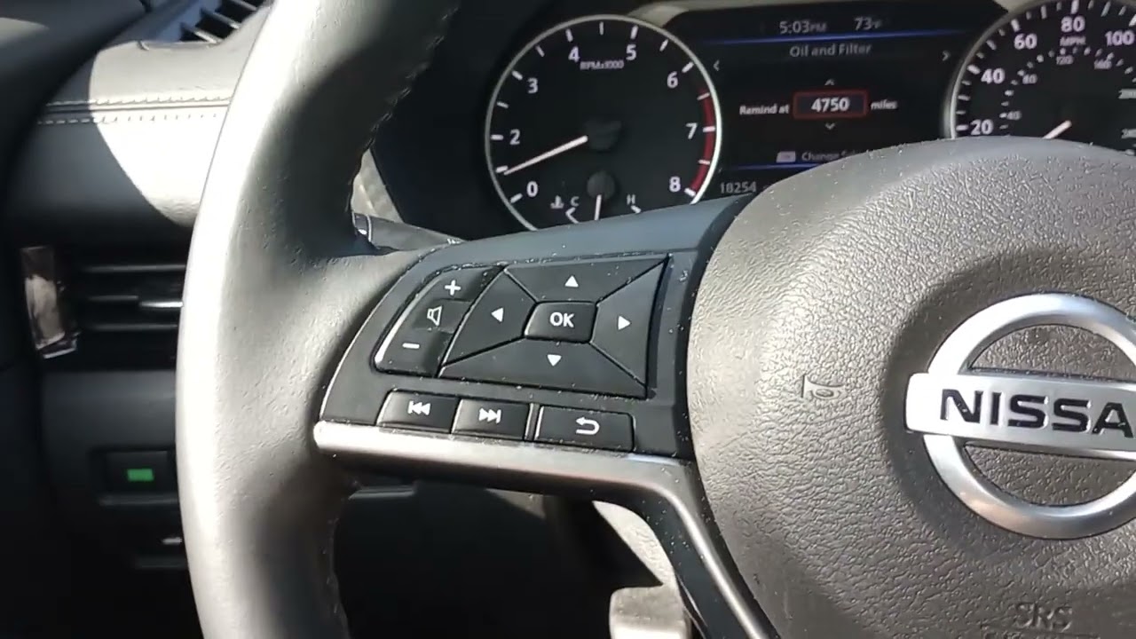 NISSAN SENTRA HOW TO RESET OIL LIFE