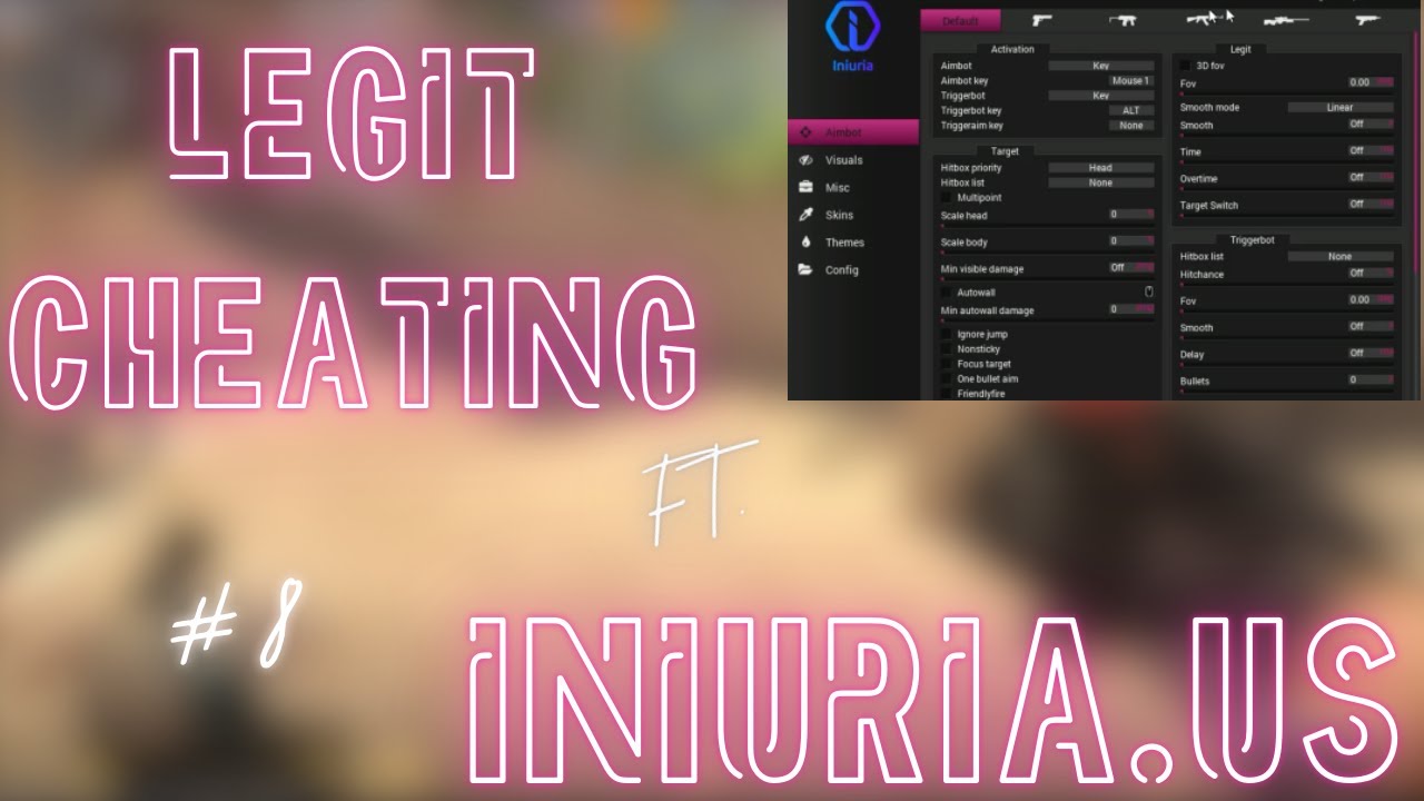 CS2 Legit Cheating ft. Iniuria.us #8 *20K ELO Full Match*