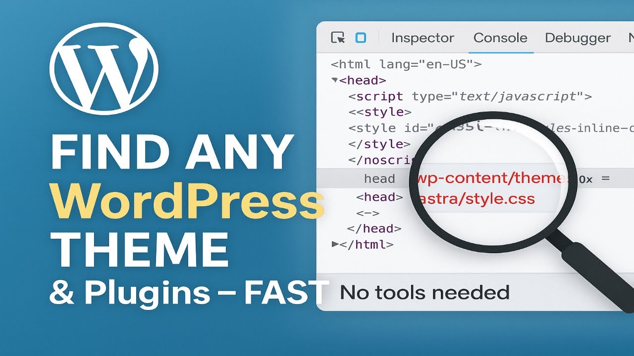 How to Check Any Wordpress Website Theme Name And Plugin