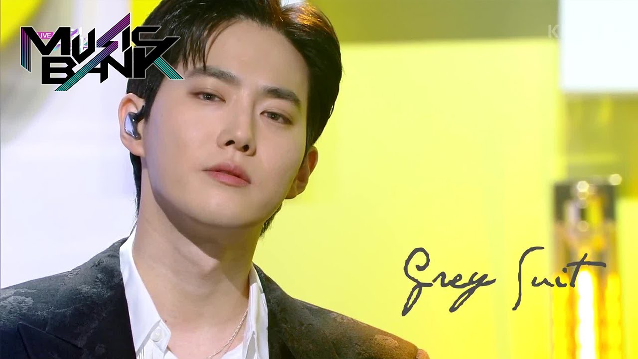 SUHO(수호 スホ) - Grey Suit (Music Bank) | KBS WORLD TV 220408