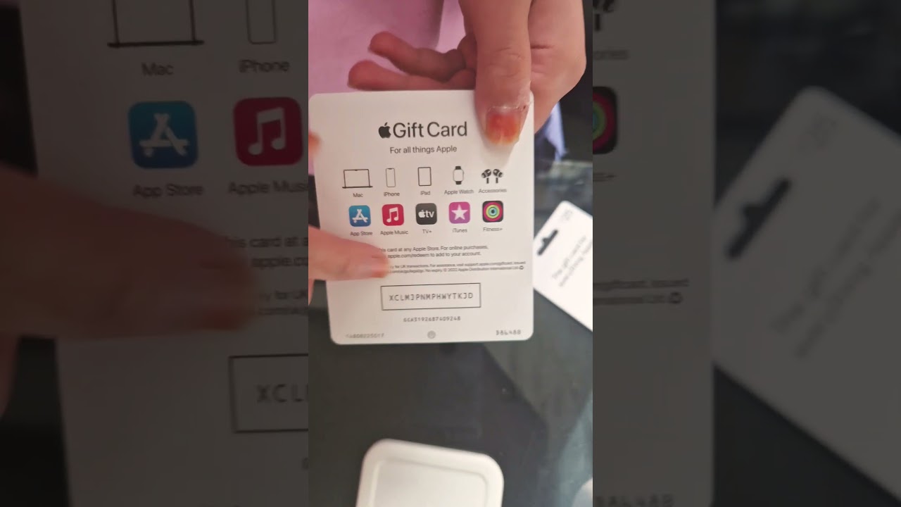 #unboxing my apple giftcard