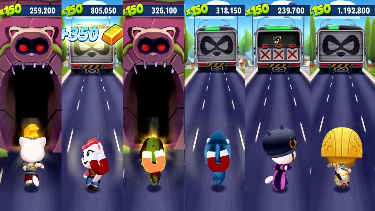 Talking Tom Gold Run Mega Episode Boss Fight | Ultimate Showdown!