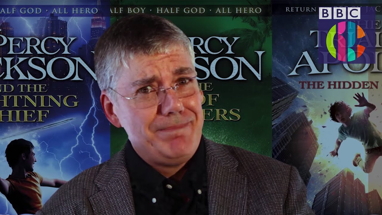 Rick Riordan gets silly and serious on Blue Peter - CBBC