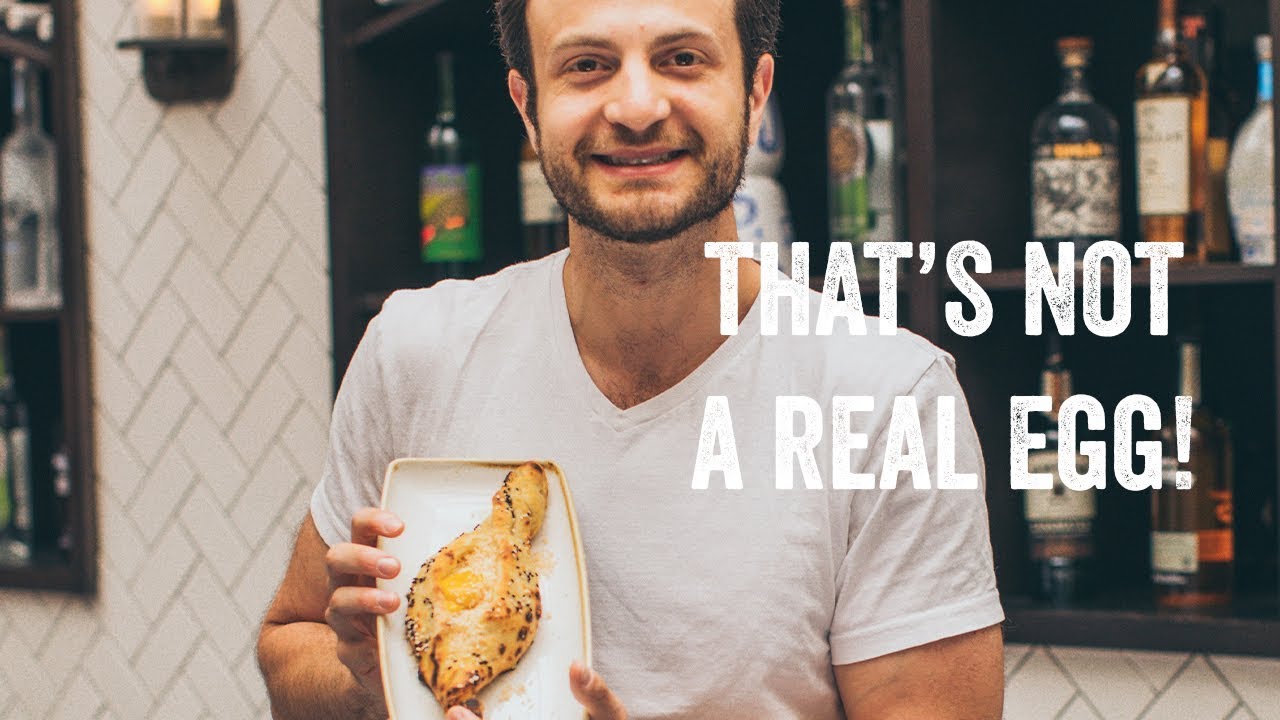 Vegan Khachapuri from LA's Plant Based Crossroads Kitchen | Brunch Boys