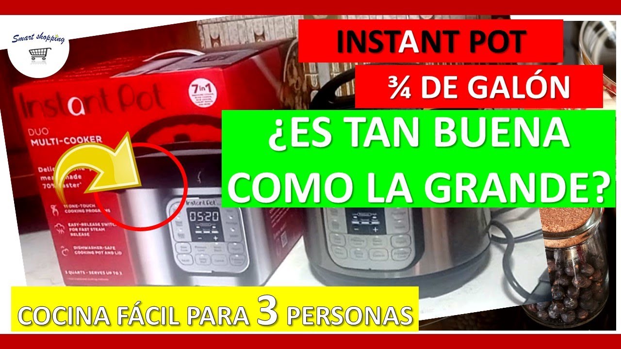 Instant pot 3/4 de galón PRIMER USO ¿Se tiene que curar?