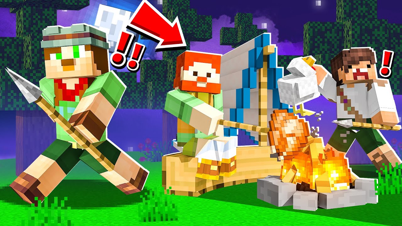 minecraft ama YENİ MİNİ MODLU SERİ #1 KAMPCRAFT