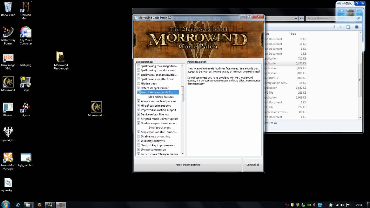 Intermission - Morrowind Code Patch.wmv