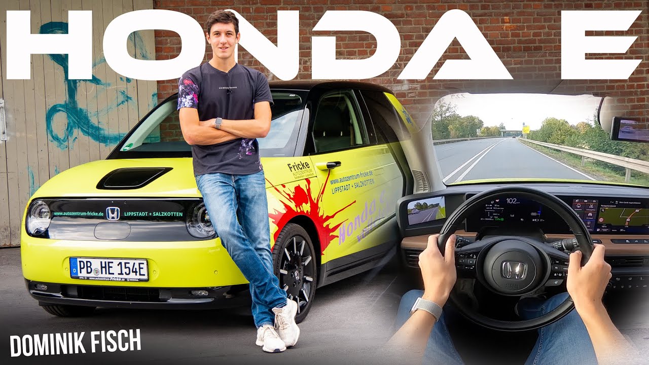 2020 HONDA E ADVANCE | Heckantrieb im Kleinwagen? 😏| Testfahrt, 0-100 km/h, Autobahn | Dominik Fisch