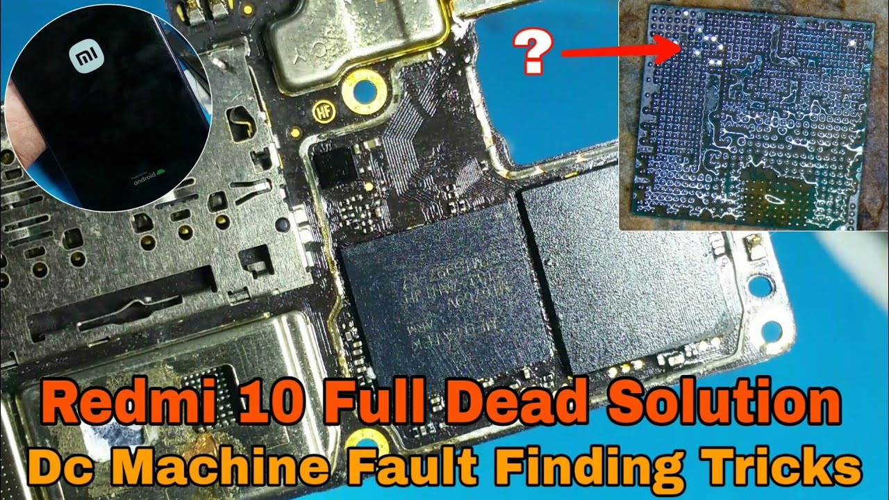 Redmi 10 Dead Solution | CPU Rebolling Tricks | Cpu Repair Done