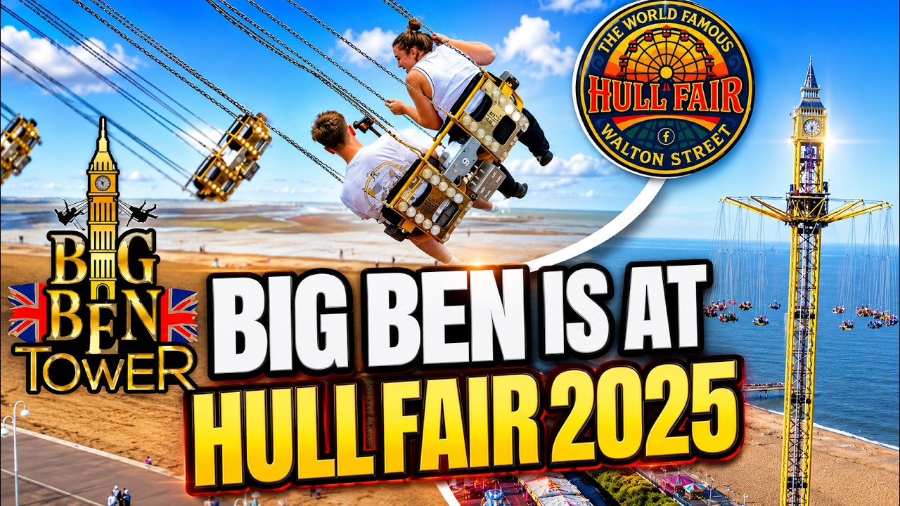 HULL FAIR 2025 The BIG BEN TOWER Will be there 👍