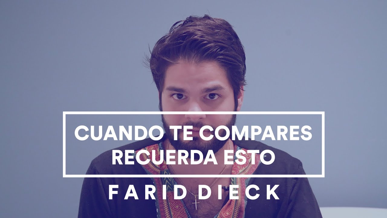 Recuerda esto cuando te compares.