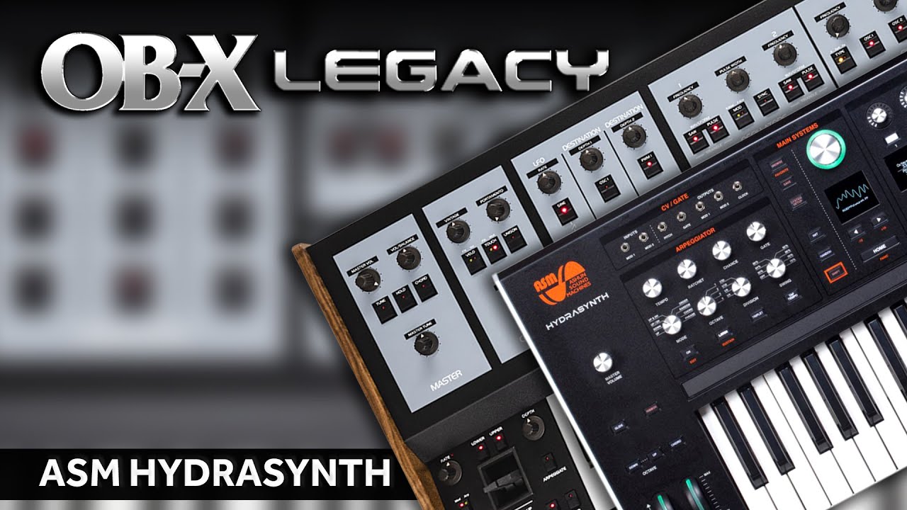 OB-X Legacy ♫ 32 Oberheim Sounds ► ASM HYDRASYNTH