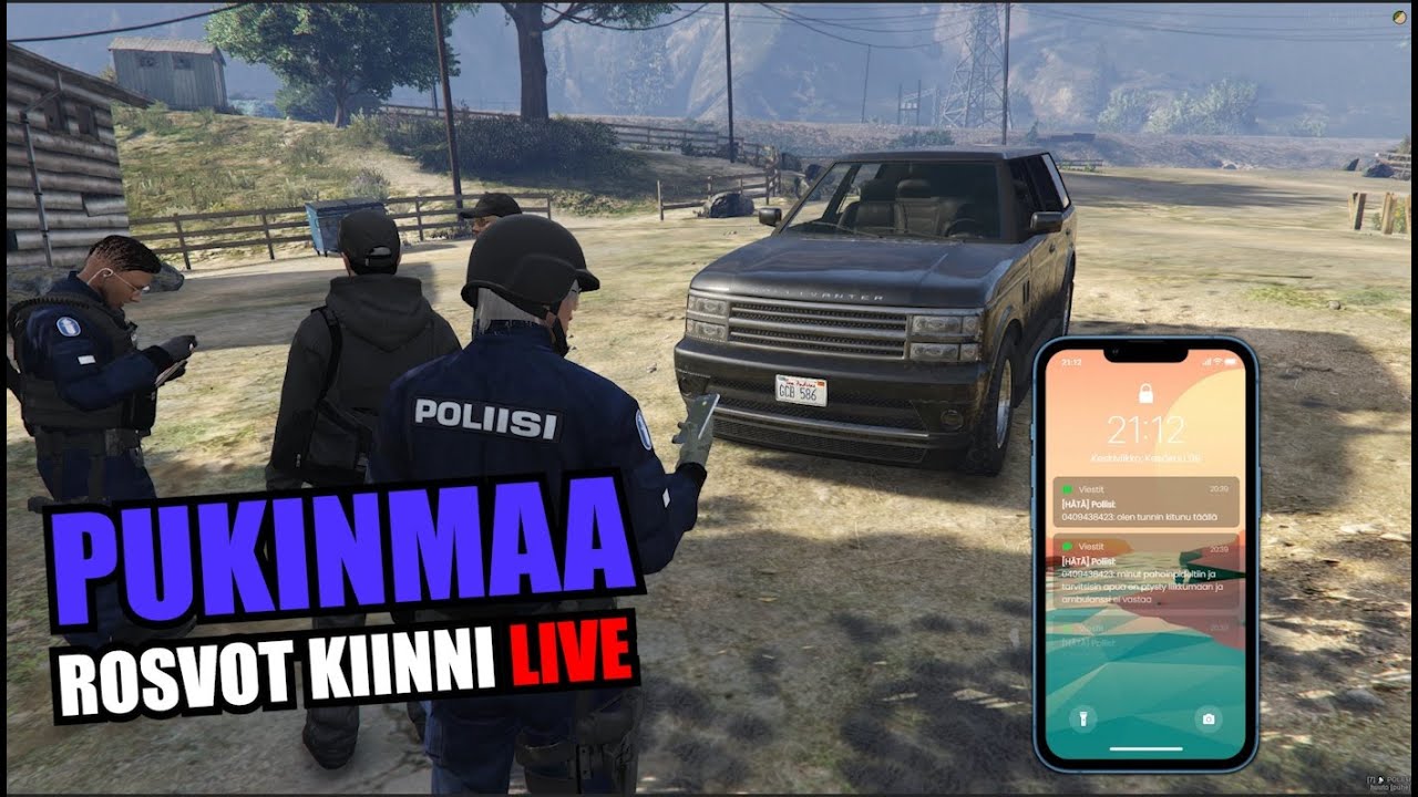 GTA V RP LIVE (Poliisi)