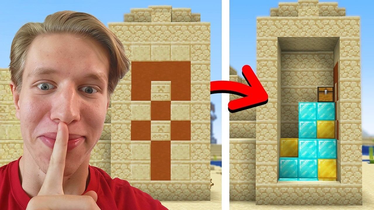 Jag Hittade Minecrafts Sällsyntaste Hemliga Rum