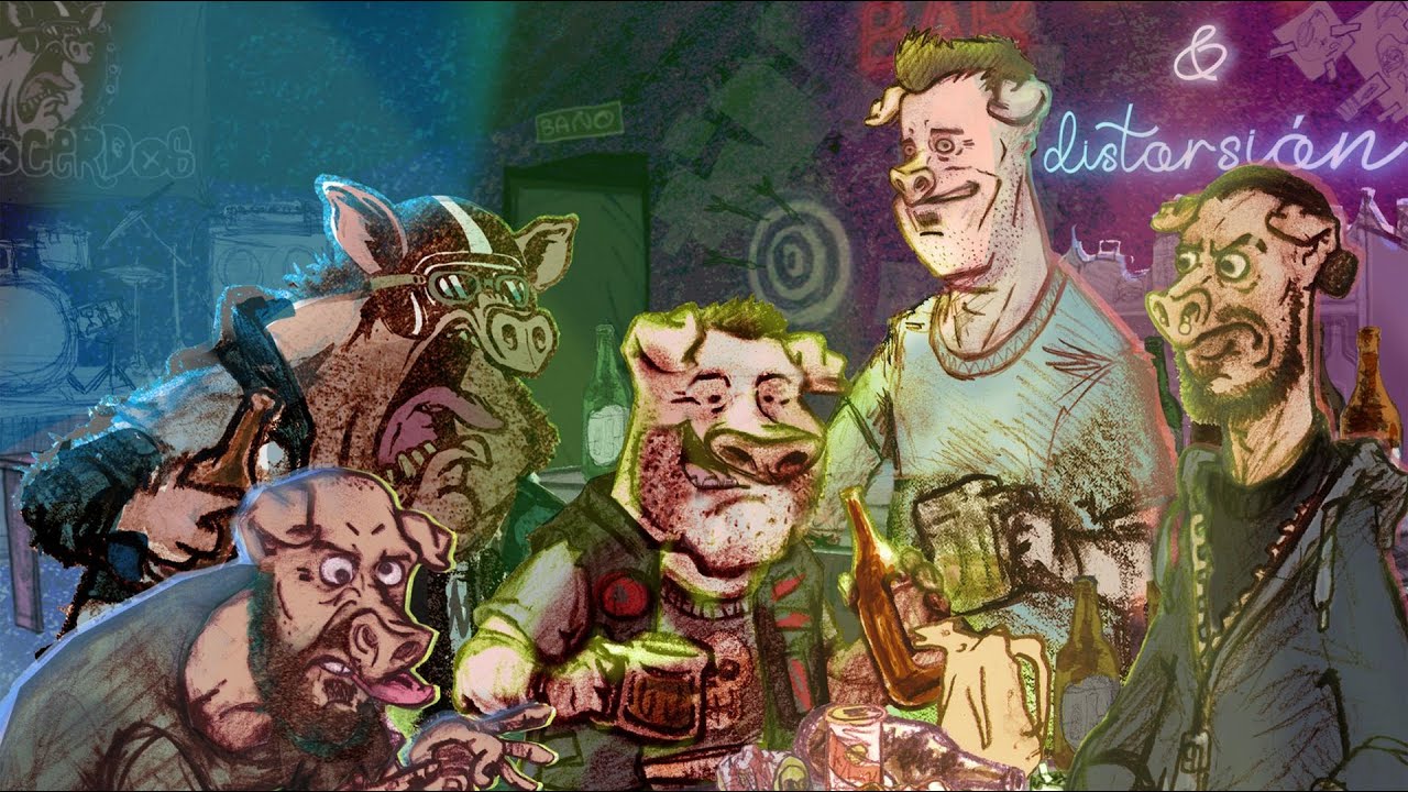 MOTOCERDOS - AMIGOS, CERVEZA Y DISTORSION (2025 FULL ALBUM)