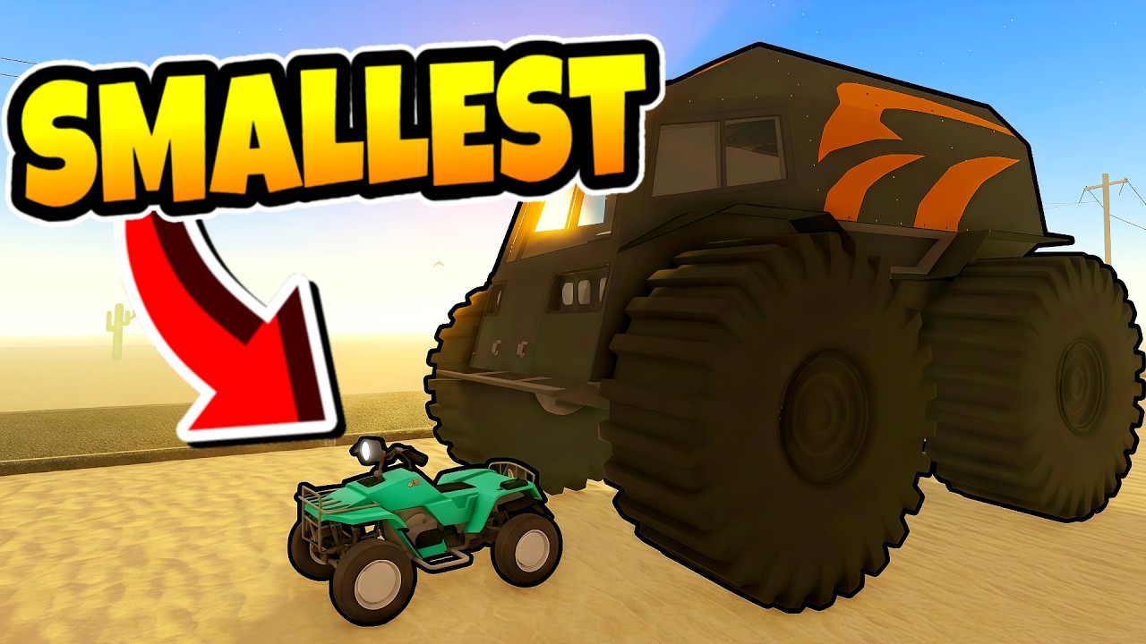I Used The SMALLEST CAR To Beat Dusty Trip