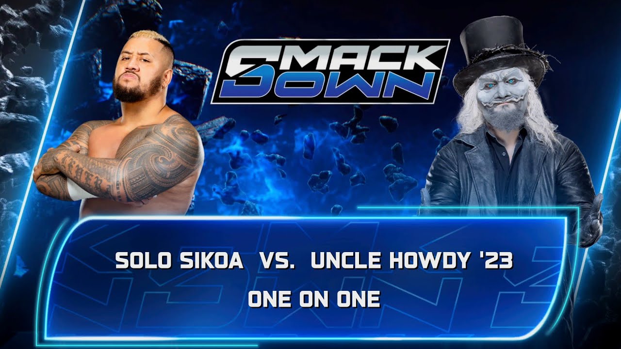 WWE FULL MATCH: Solo Sikoa vs Uncle Howdy : SMACKDOWN , Mar 4 ,2026 (WWE 2K26)