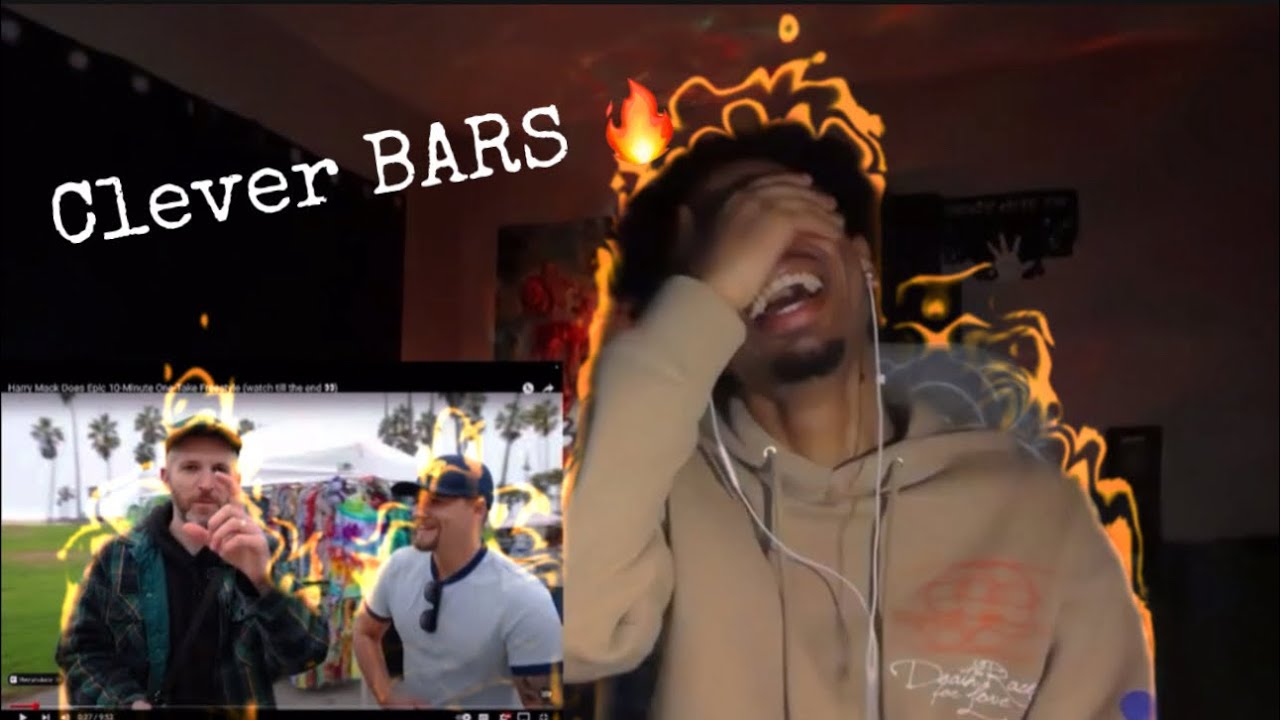 Harry Mack Epic 10 Minute Freestyle in Venice Beach 🏝️ (REACTION)