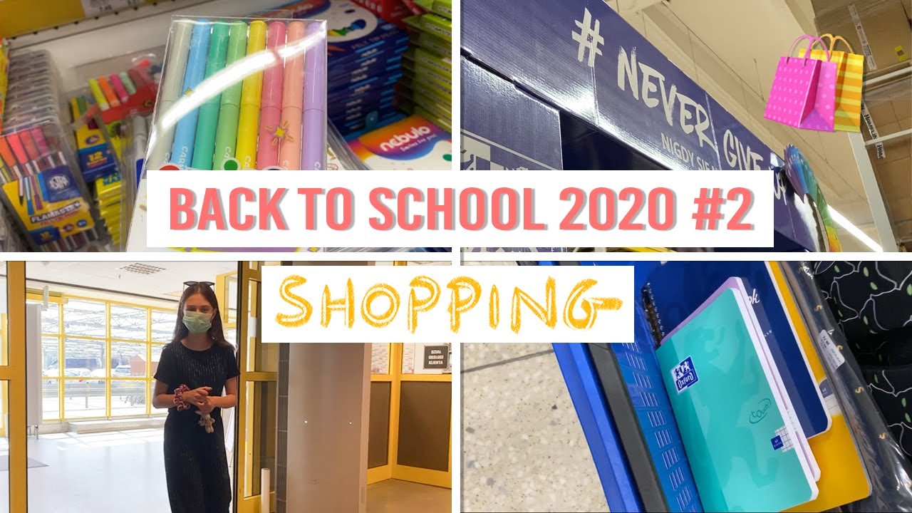 BACK TO SCHOOL 2020 #2 | kupowanie rzeczy do szkoły📓
