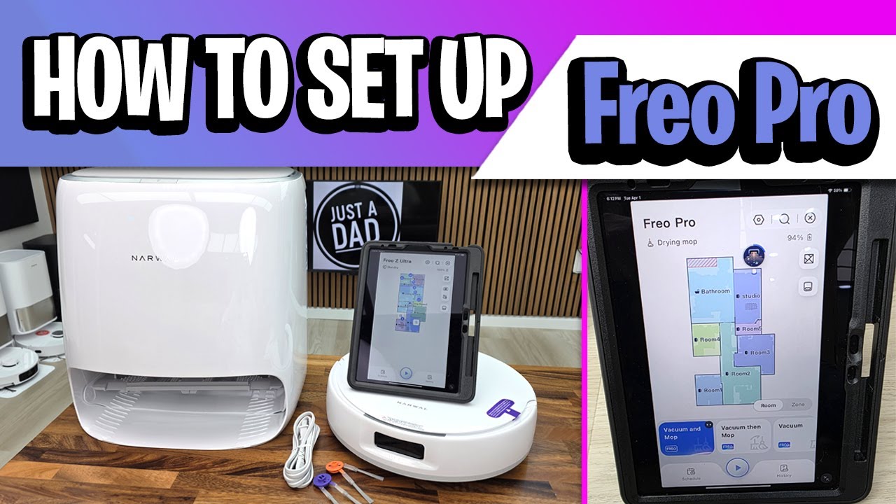 NARWAL Freo Pro Robot Vacuum and Mop UNBOXING & HOW TO SET UP - First Time, Detailed Review!