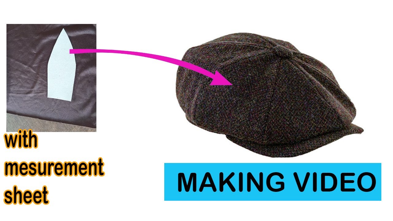 Flat cap making video | Easy home made